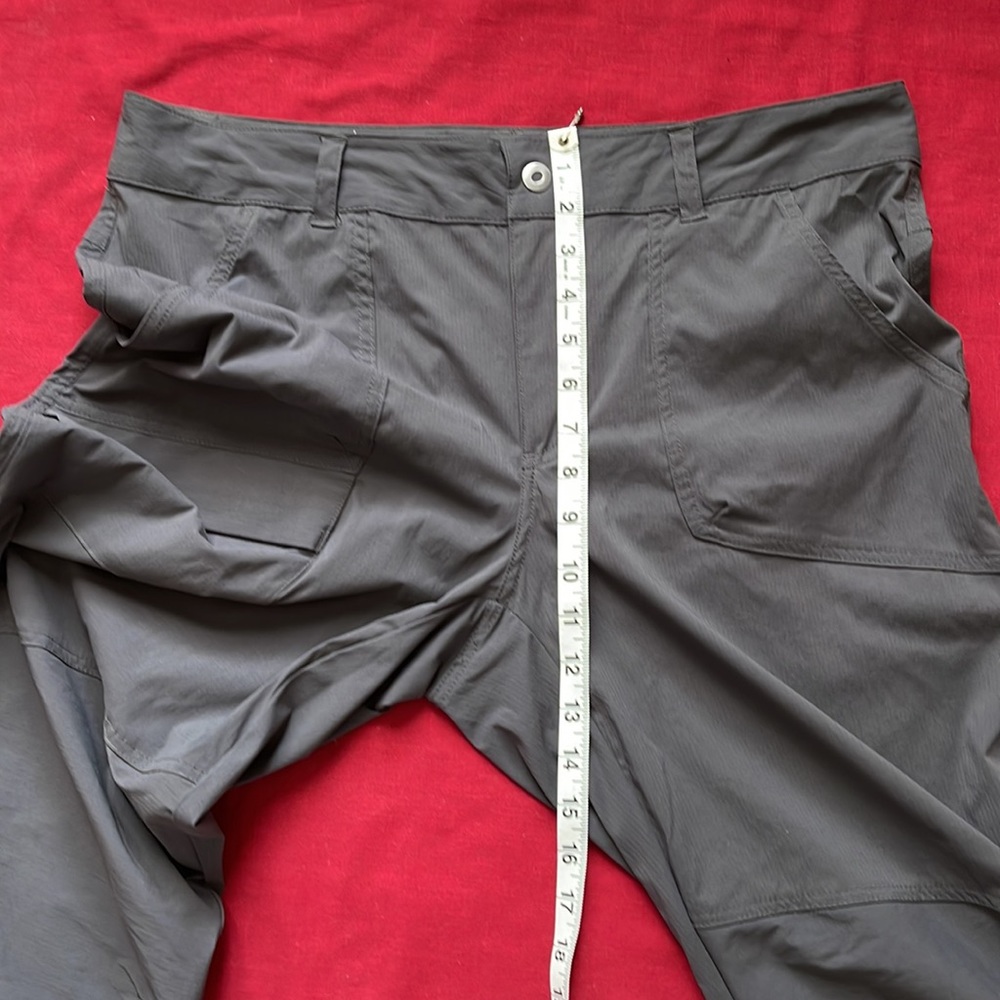 NWOT Columbia Sz 14 Charcoal Grey Clam Diggers - Picture 9 of 12